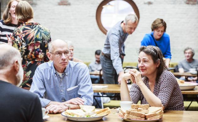 sfeerbeeld van museumcafé sfeerbeeld van museumcafé